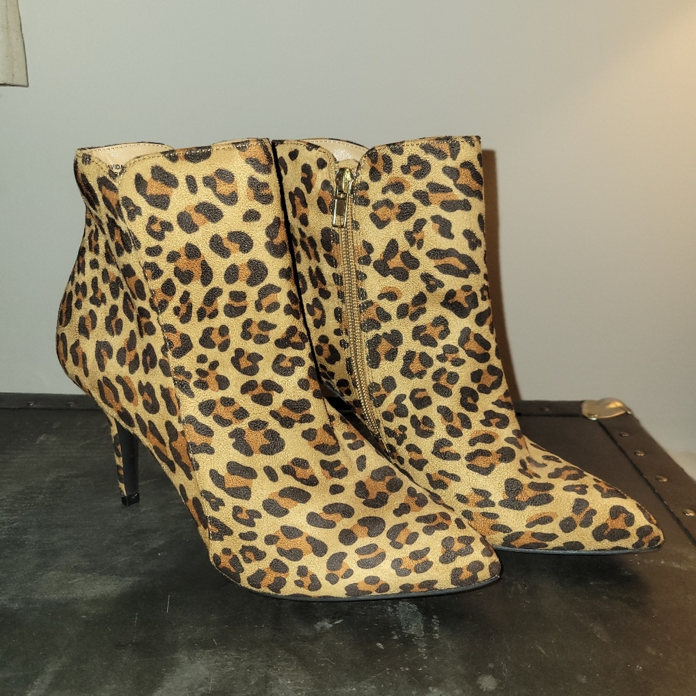 Zigi Soho Leopard Print Booties